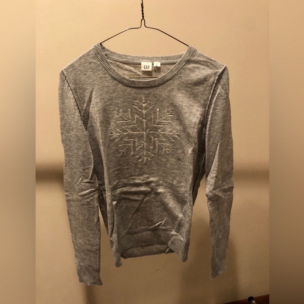 Gap Snowflake sweater
